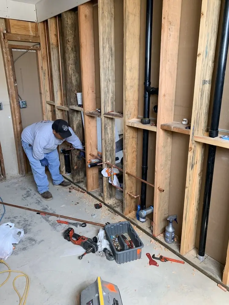 Commercial rough-in plumbing for Gas Line Repair in Danielsville